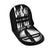 10/20PCS Camping Cutlery Set Outdoor Picnic Utensils Plates Spoons Forks Knives - Black-2 People