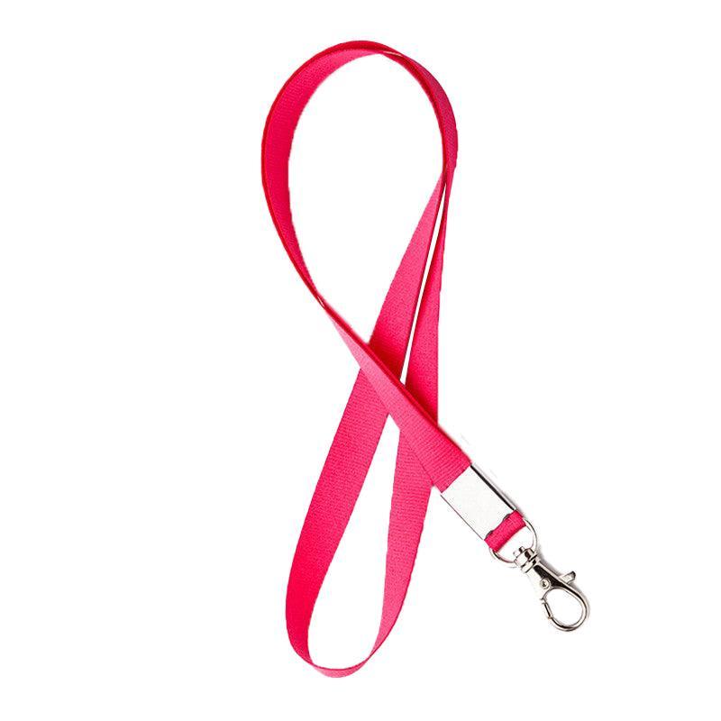 Neck Strap with Clip for ID Badge Name Tag Card Holder Lanyard - Coffee