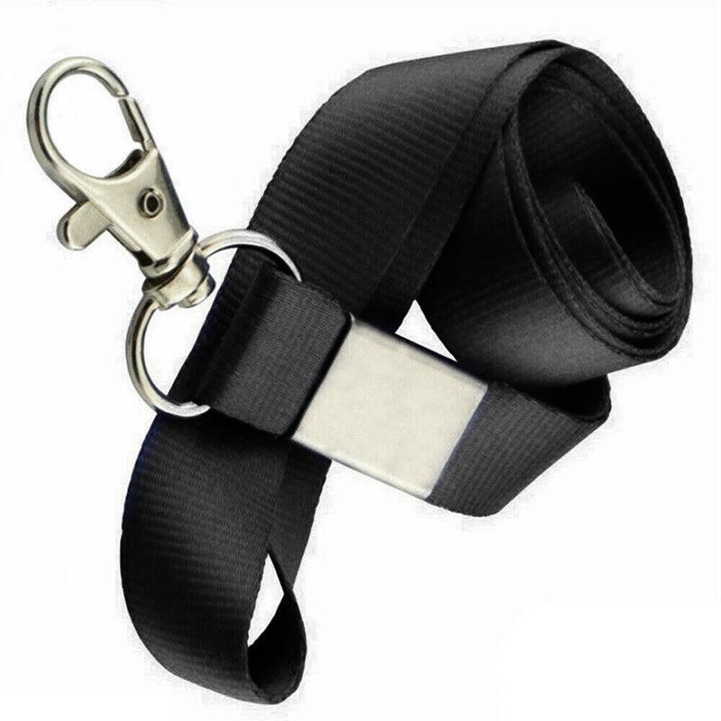 Neck Strap with Clip for ID Badge Name Tag Card Holder Lanyard - Grass Green