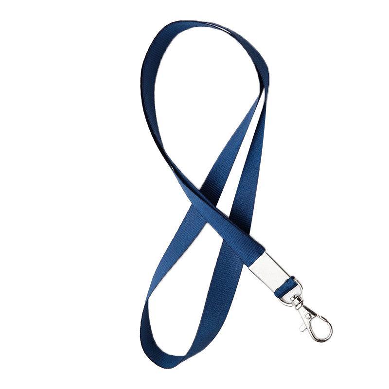 Neck Strap with Clip for ID Badge Name Tag Card Holder Lanyard - Orange