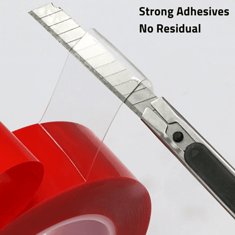 Double-Sided Clear Transparent Acrylic Adhesive Tape Foam Mounting Strong Gel - 15mm x 3m