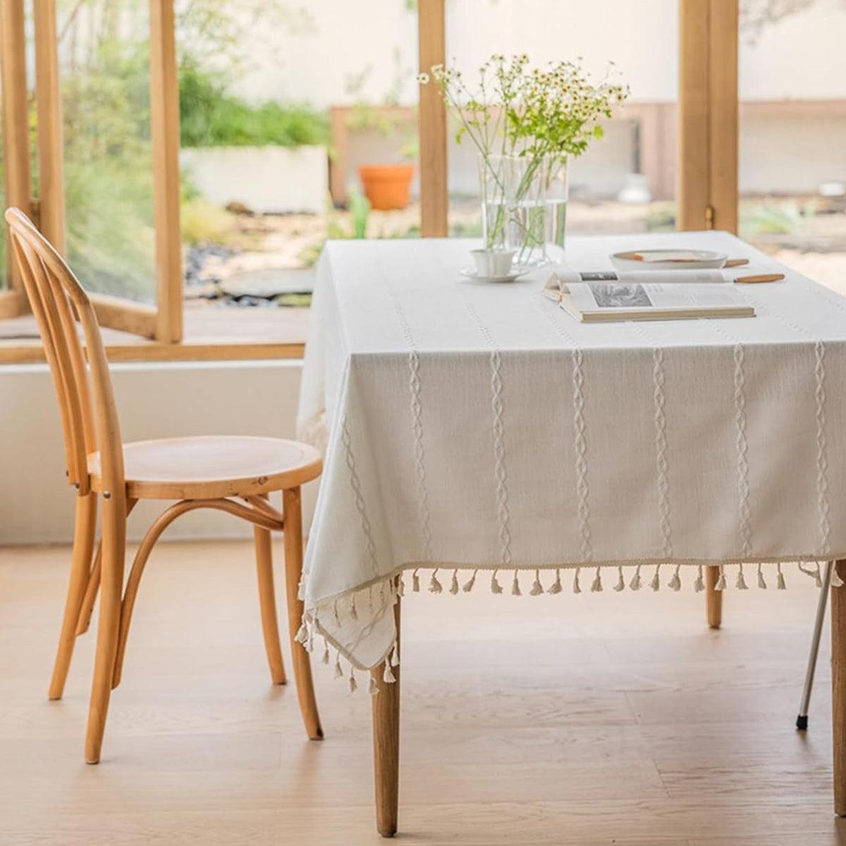 Rectangular Tablecloth Home Dining Table Cover Coffee Table Cloth Waterproof - 140x220cm