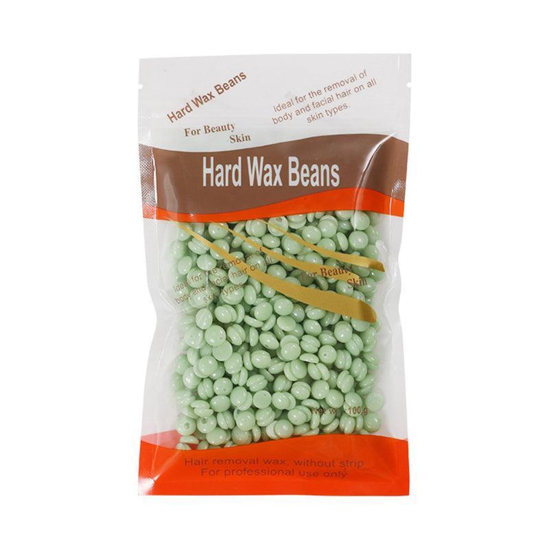 300G Hard Wax Bean No Strip No Pain Hot Film Body Waxing Hair Removal Depilatory - Tea Tree