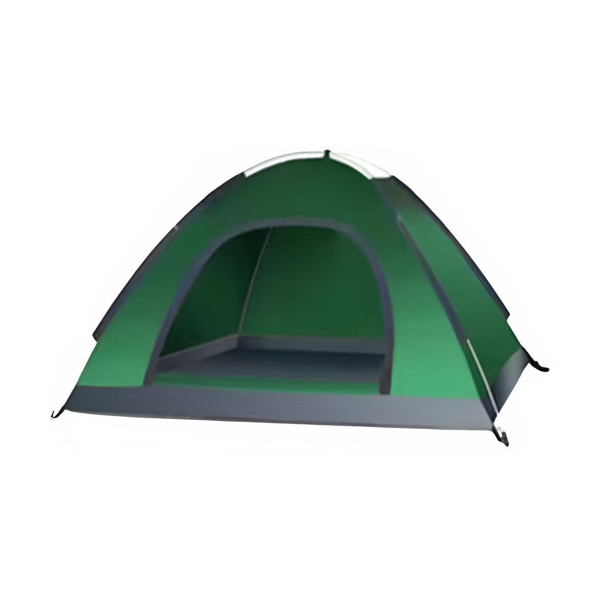 Outdoor Camping Tent Portable Sun Protection Lightweight Quick Setup Shelter - Orange 2-3 Person