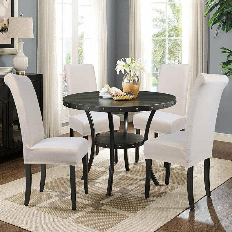 6X Stretch Chair Cover Seat Covers Spandex Washable Banquet Wedding Party Decora - Lake Blue