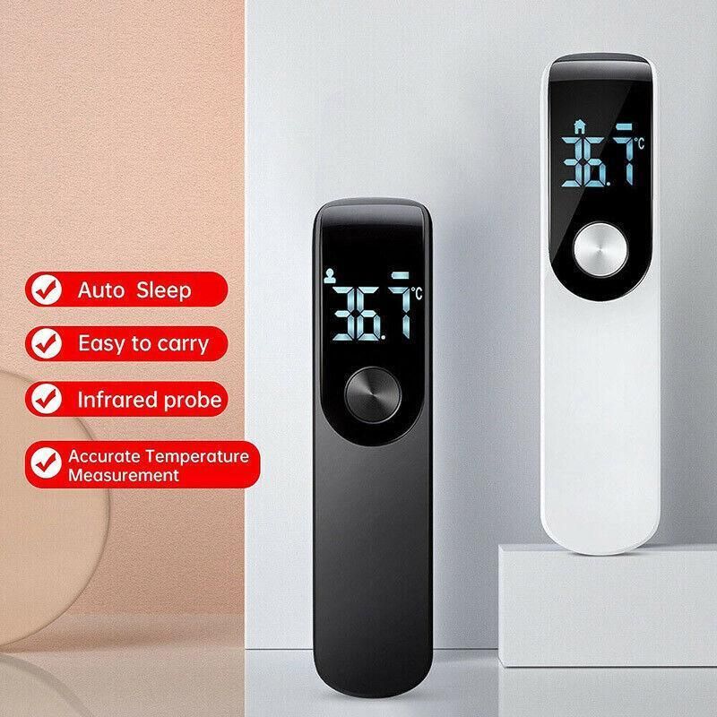 Digital Ir Thermometer Baby Forehead Body Temperature Gun Finger Pulse Oximeter