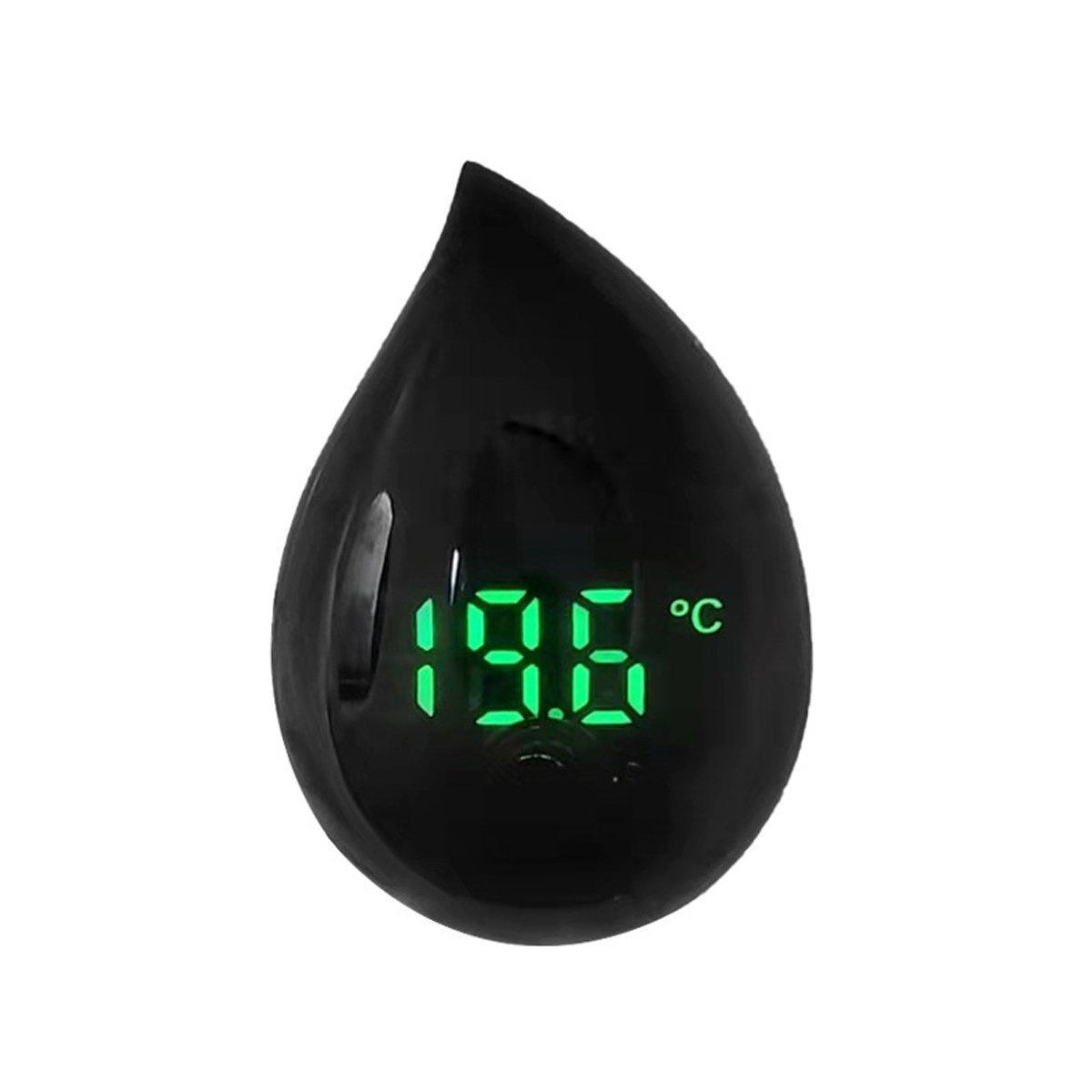 Mini Digital Fish Tank Thermometer High Precision Aquarium Temperature Gauge - Green