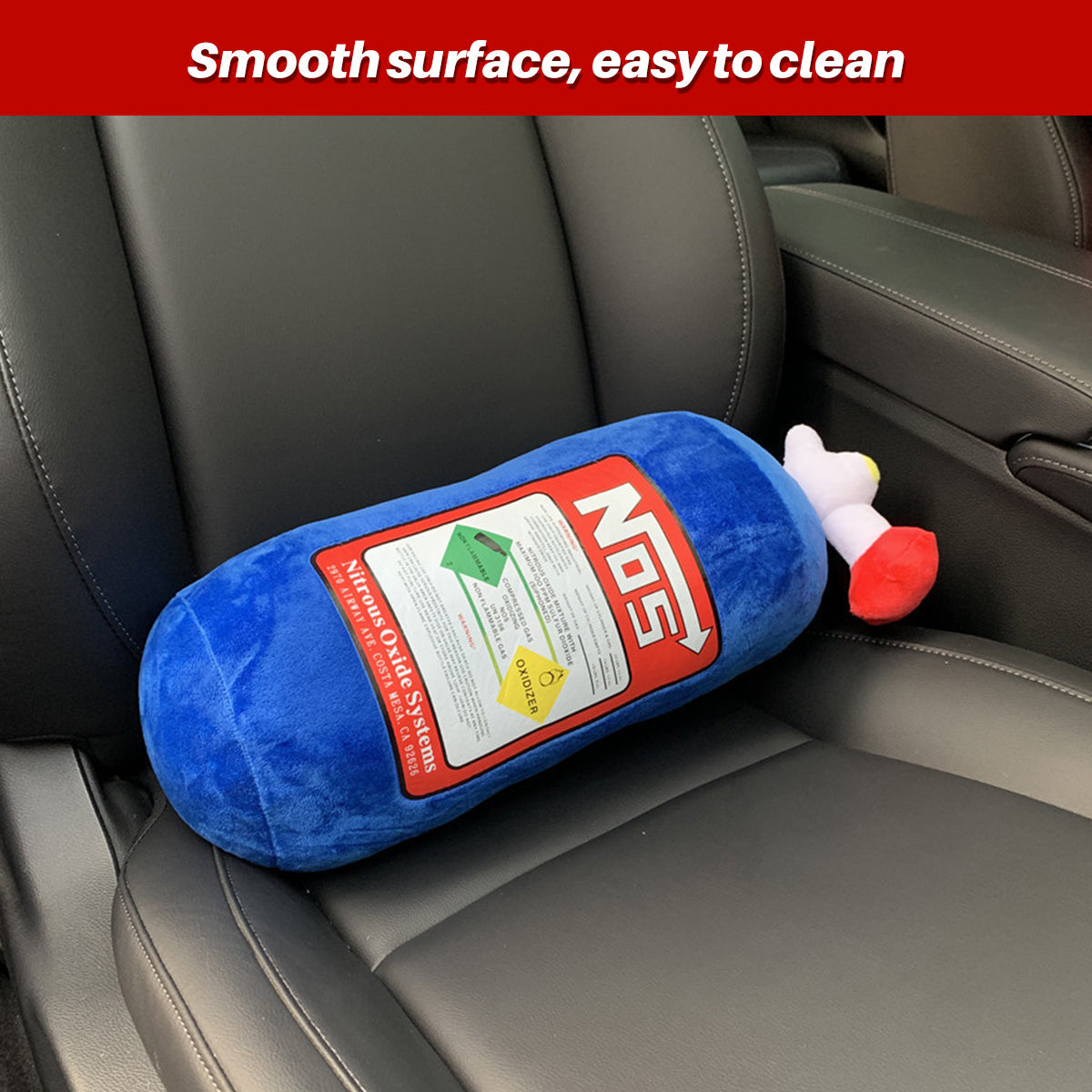 Car Neck Pillow Headrest Cushion Lumbar Support Throw Pillow For Seat Driving - Pillow