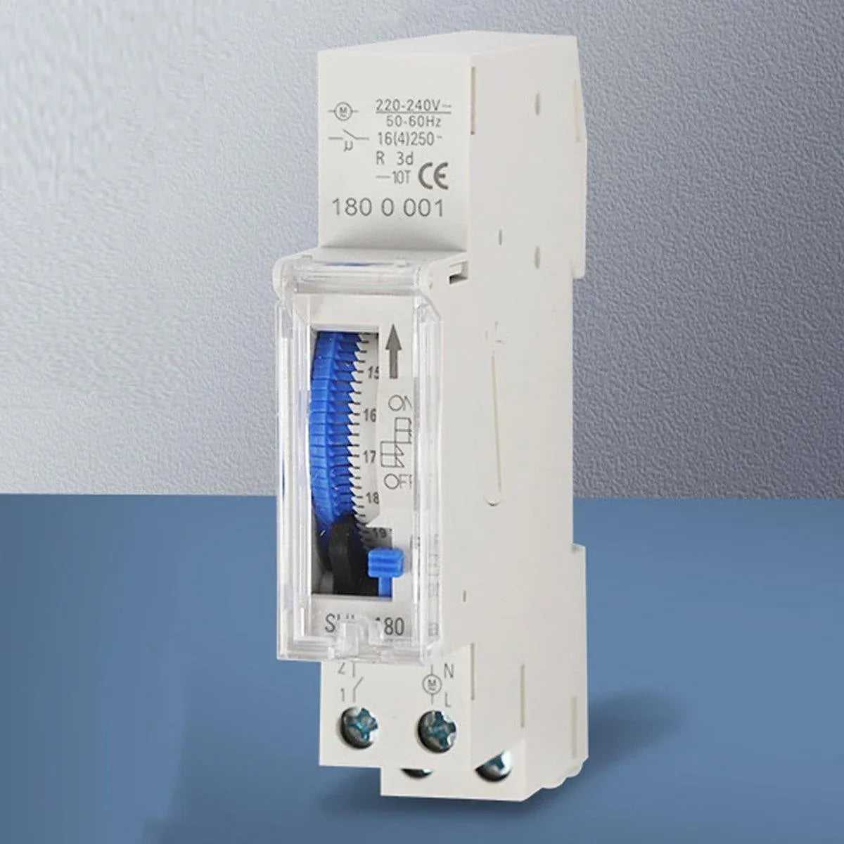1-Piece SUL180A 24-Hour Mechanical DIN-Rail Timer Switch