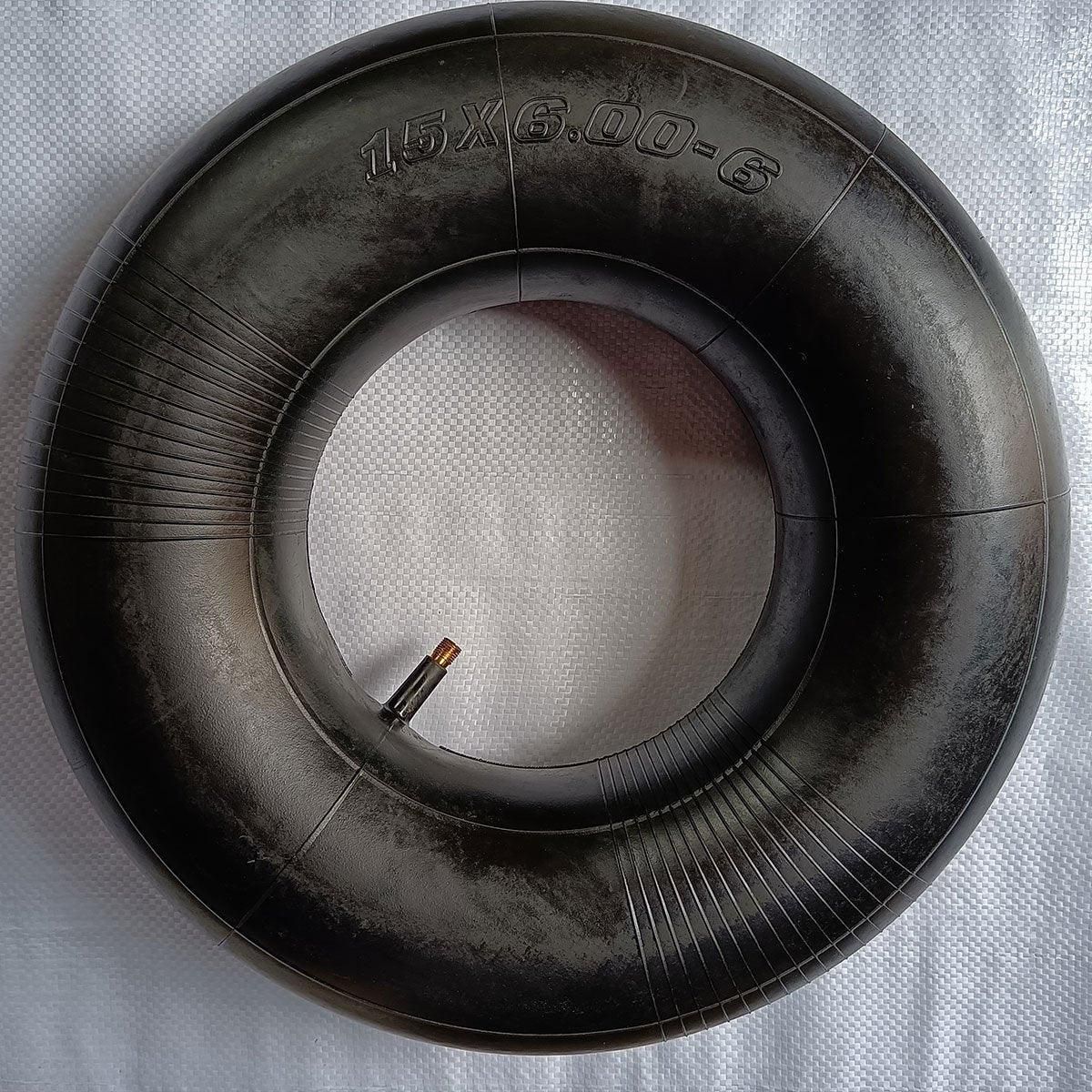 2-Piece 15 x 6.00-6 Inner Tube Set, Black