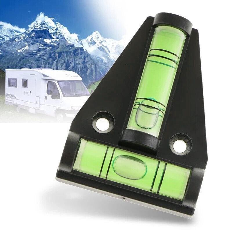 T Shaped Spirit Level for Caravan Tripod Camper RV Boat Trailer Use