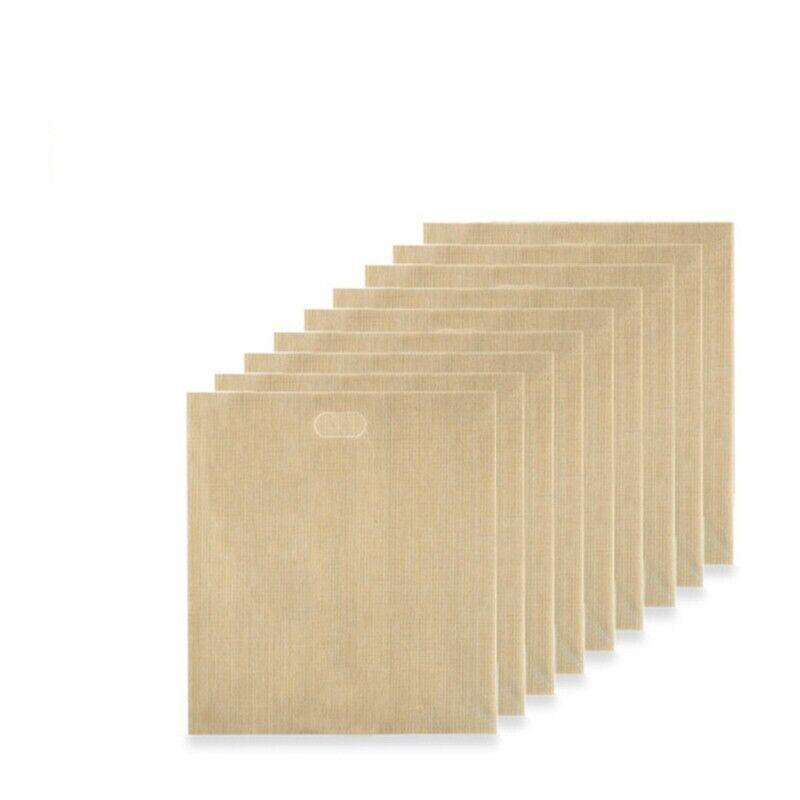10-50Pcs Reusable Gluten-Free Toaster Bags for Sandwich Toasting - 10PCS