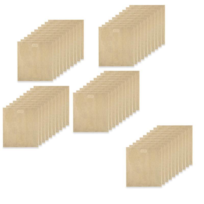 10-50Pcs Reusable Gluten-Free Toaster Bags for Sandwich Toasting - 10PCS