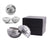 Metal Zinc Alloy Herb Grinder Crusher Aluminum With Box