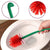 Soft Wool Toilet Brush with Long Handle Plastic Cleaning Brush Household Tool