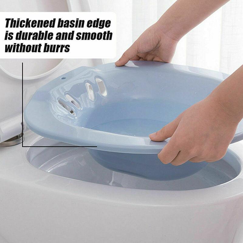 Au Portable Hemorrhoid Therapy Sitz Bath Toilet Bidet Tub For Pregnant Patientau - Pink