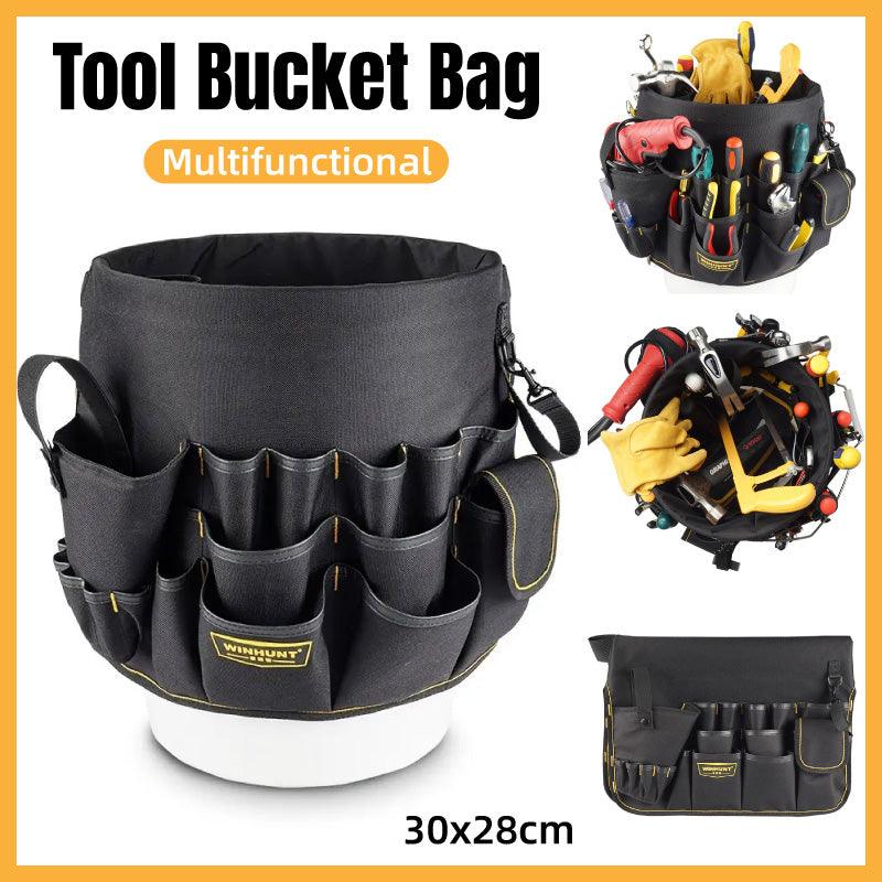 Multifunctional Bucket Bag Hardware Tools Organizer Repair Toolkit Storage Case