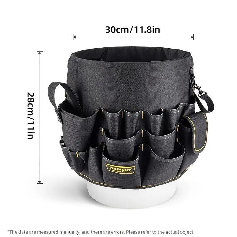 Multifunctional Bucket Bag Hardware Tools Organizer Repair Toolkit Storage Case