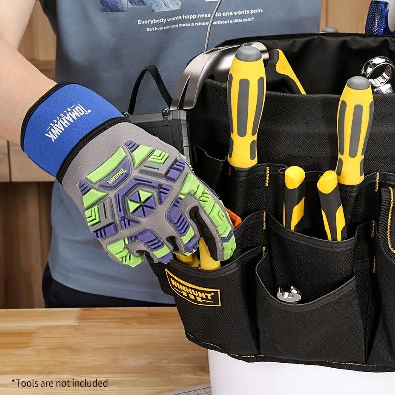 Multifunctional Bucket Bag Hardware Tools Organizer Repair Toolkit Storage Case