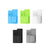 Silicone Shower Toothbrush Holder Bathroom Storage Rack for Razor and Toothpaste - Black