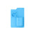 Silicone Shower Toothbrush Holder Bathroom Storage Rack for Razor and Toothpaste - Black