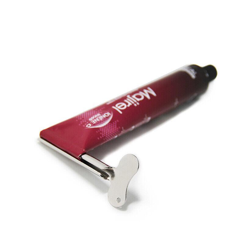 4X Stainless Steel Tube Toothpaste Squeezer Easy Key Dispenser Rolling Holder Au