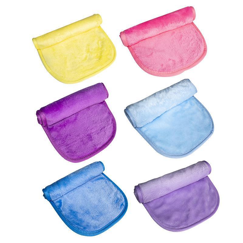 Soft Micro Fibre Makeup Eraser Make Up Remover Towel Cleaning Cloth 40*20Cm - Pink