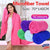 Microfiber Towel Gym Sport Footy Travel Camping Swimming Beach Bath Microfibre - Green