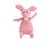 Squeaky Dog Toys Puppy Pet Chew Rope Squeaker Crinkle Rope Plush Toy Teething Au - Light Pink Rabbit