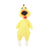 Squeaky Dog Toys Puppy Pet Chew Rope Squeaker Crinkle Rope Plush Toy Teething Au - Dark Goose