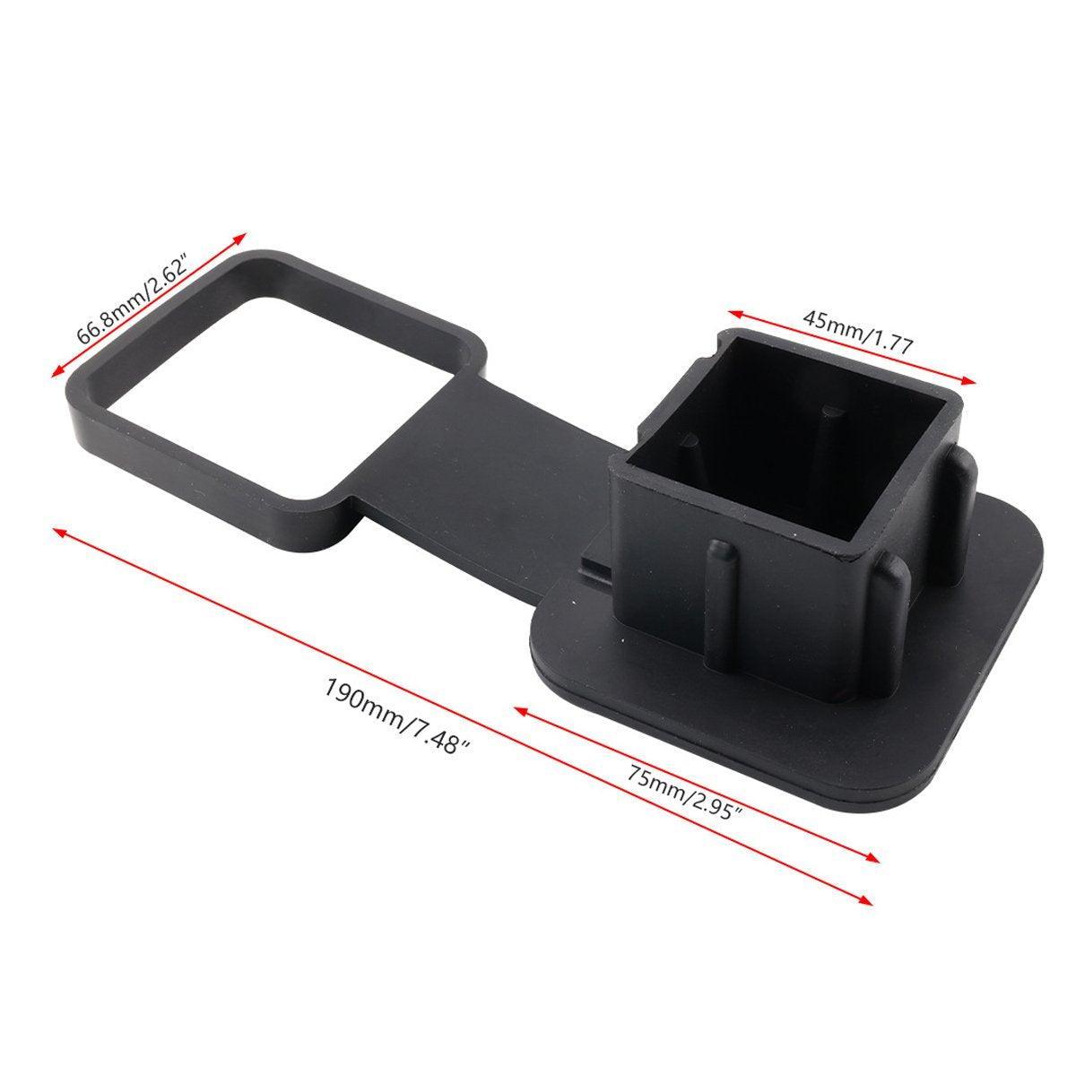 2pcs Car Trailer Hook Cover Retrofit Decoration Protective Towing Hitch Cover