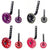 12–20 Inch Bike Training Wheels Flashing PVC Silent Stabilizer Auxiliary Support - Red