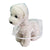 Puppy Waterproof Pet Dog Raincoat Jacket Clothes Vest Rain Coat Outdoor Hoodies White - M