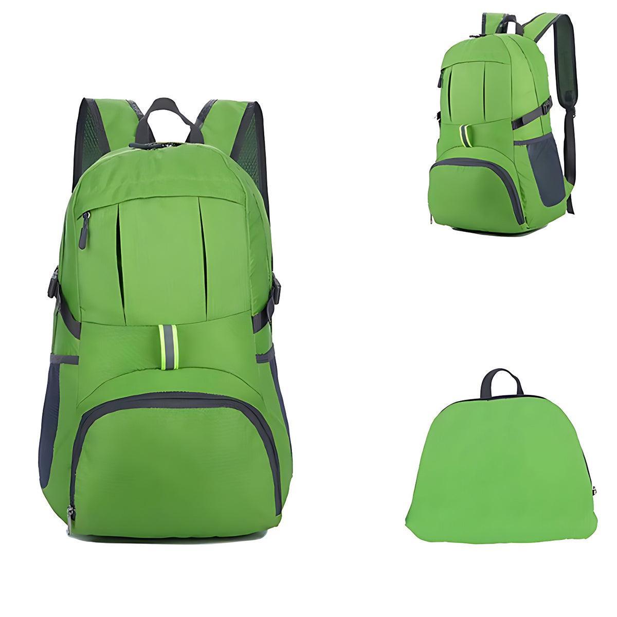 35L Light Foldable Waterproof Outdoor Sports Backpack Camping Hiking Travel Bag - Rose Red