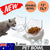 Double Cat Bowl Pet Bowls Stand Dog Elevated Feeder Food Water Raised Lifted Au - Transparency+Transparency