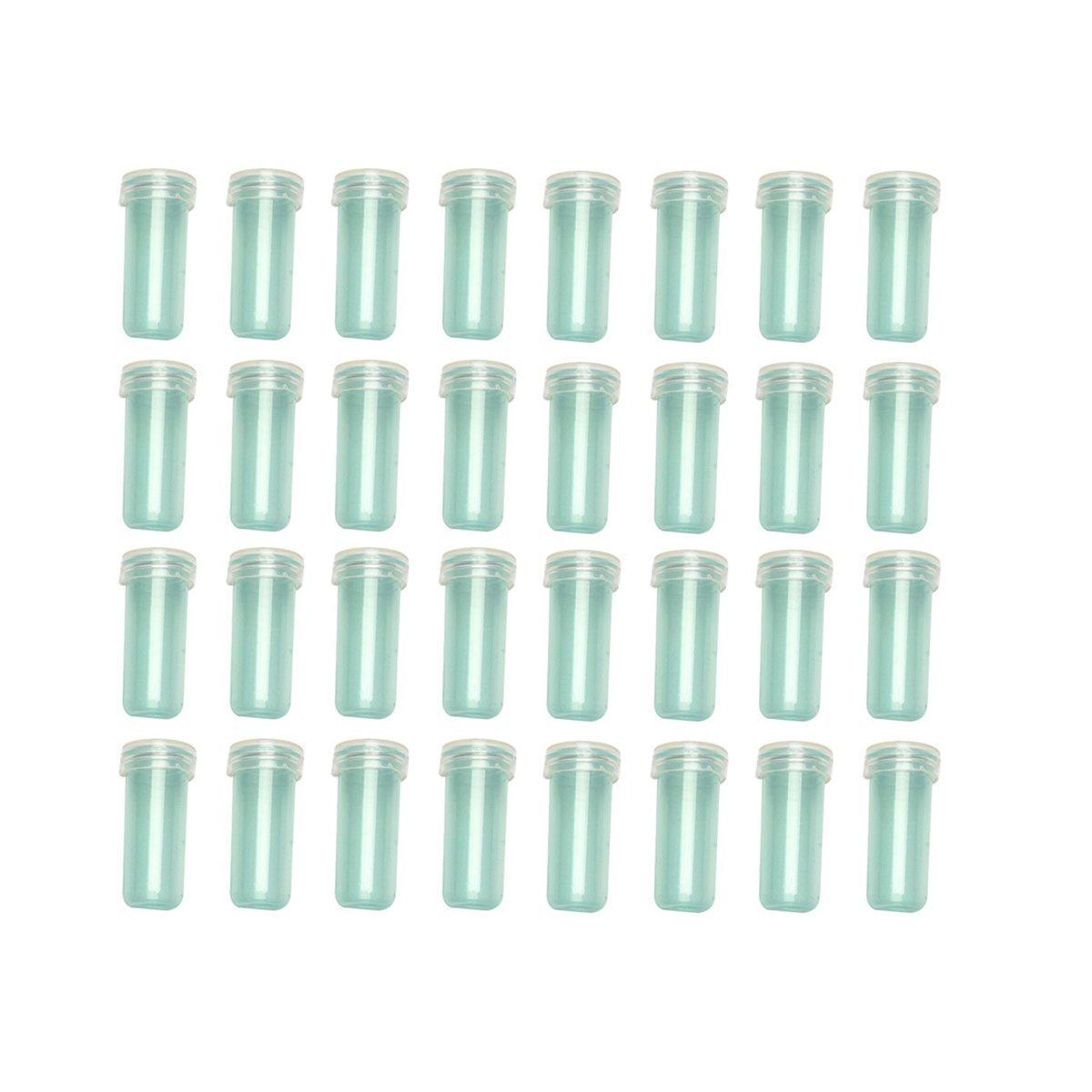 100/200PCS Flower Fresh Keeping Tube Floral Bouquet Nutrition Water Care Supply - 1.8*4cm - Green 200PCS