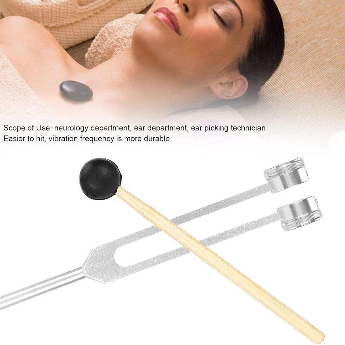 Ear Picking Tools Vibration Tuning Fork Hollowing Ear Cleaning Health Care Set