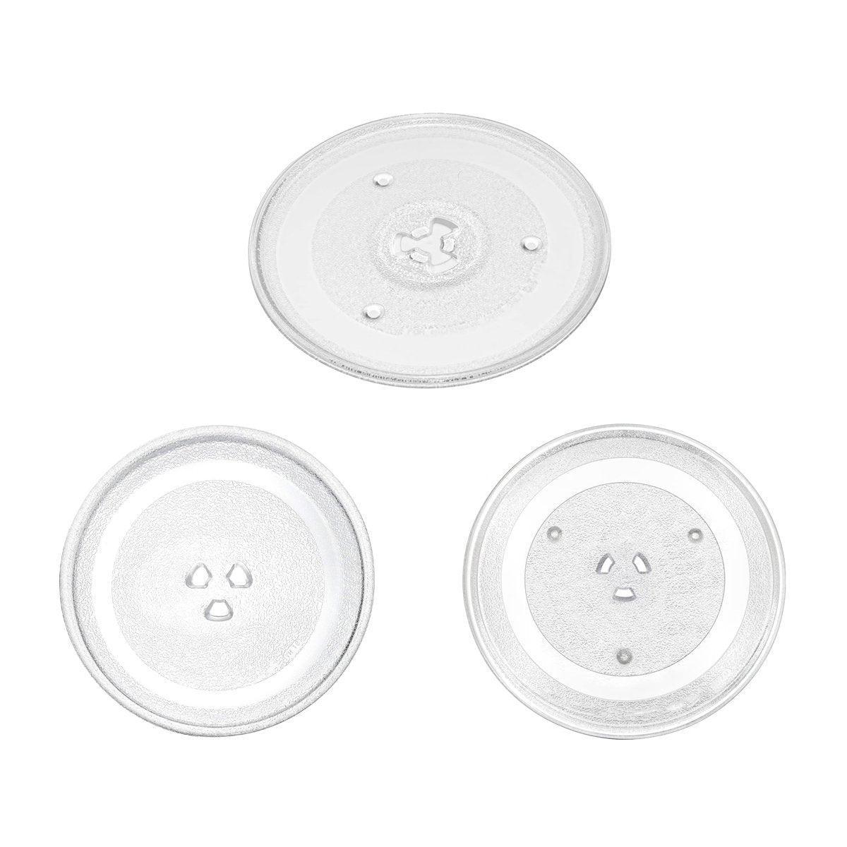Microwave Glass Turntable Replacement Plate Universal Microwave Oven Tray - 245mm