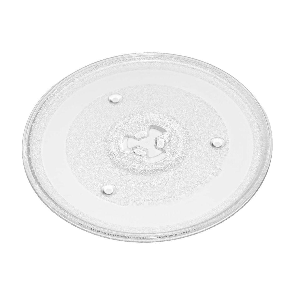 Microwave Glass Turntable Replacement Plate Universal Microwave Oven Tray - 245mm