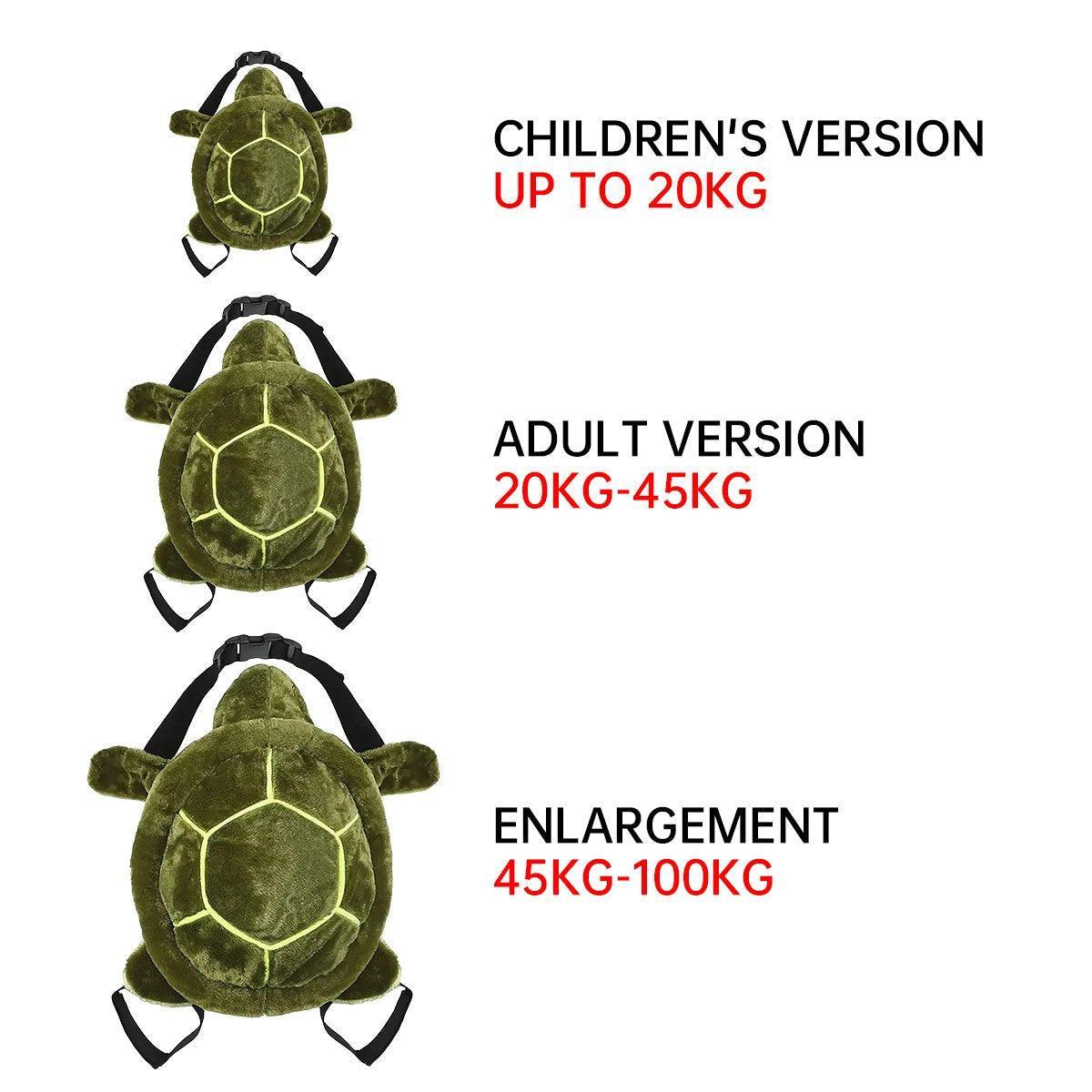 Ski Protection Plush Hip Pad Cartoon Turtle Skateboard Mat Snowboarding Gear - S