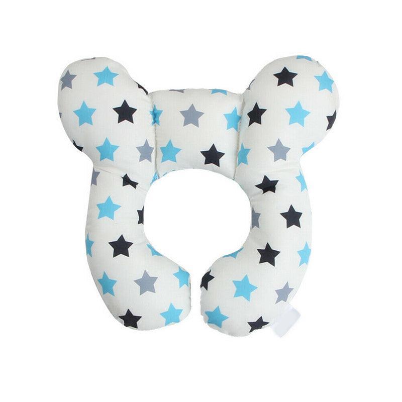 Baby Soft U-Shaped Auto Car Seat Stroller Head Neck Support Pillow Cushion Au - Cat