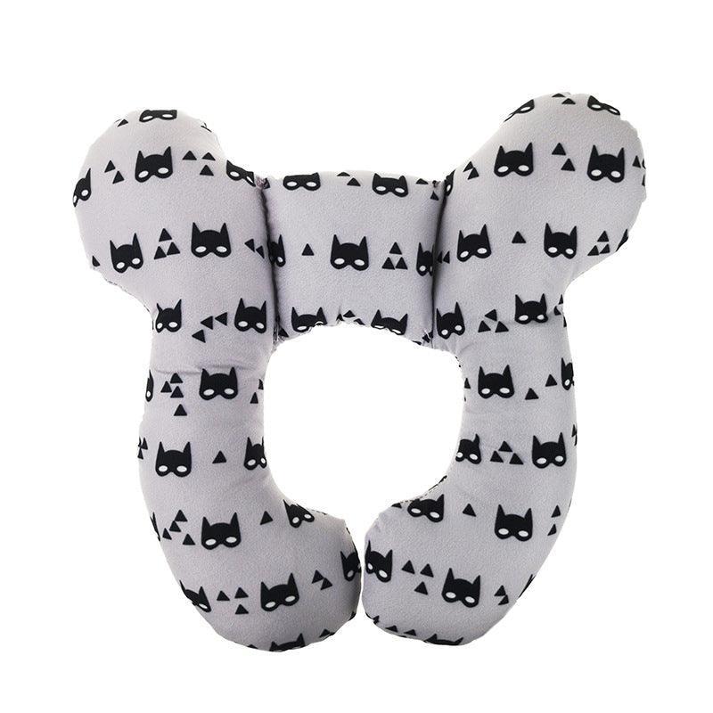 Baby Soft U-Shaped Auto Car Seat Stroller Head Neck Support Pillow Cushion Au - Cat