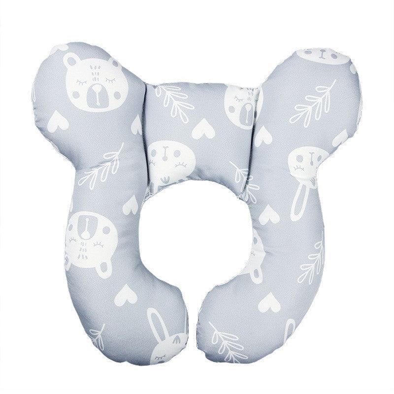 Baby Soft U-Shaped Auto Car Seat Stroller Head Neck Support Pillow Cushion Au - Cat