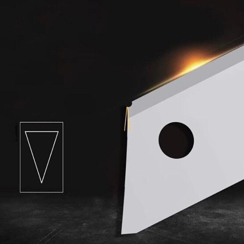 Heavy Duty Box Cutter Pack Snap Off Retractable Blade Long Last Hand Craft Tool - Sealed 2PCS