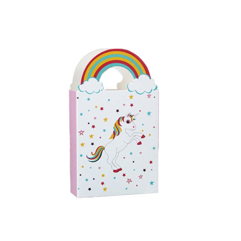 20PCS Unicorn Treat Paper Bags Candy Favour Boxes for Birthday Party 8x14cm