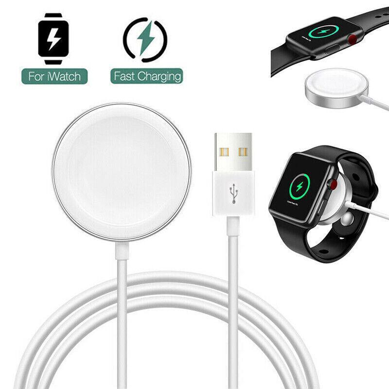 Apple Watch Iwatch Series 6/5/4/3/2/1 Magnetic Charger Usb / Type-C Charging Cable - USB 1PC