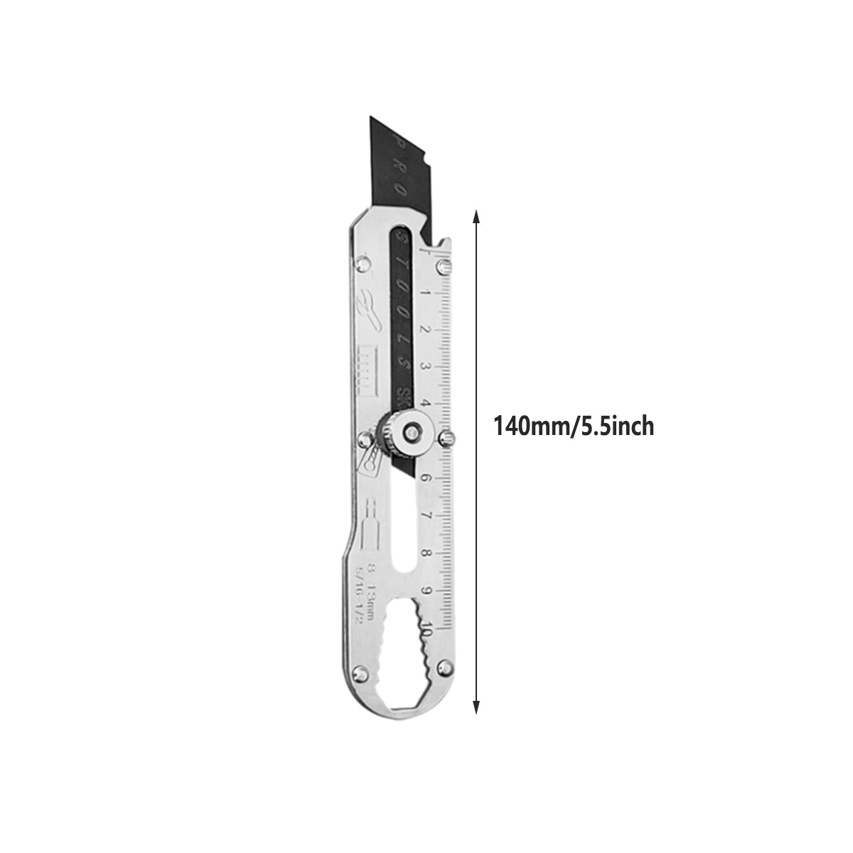 1 Set Multifunctional Stainless Steel Utility Knife Wallpaper Edge Cutting Tool