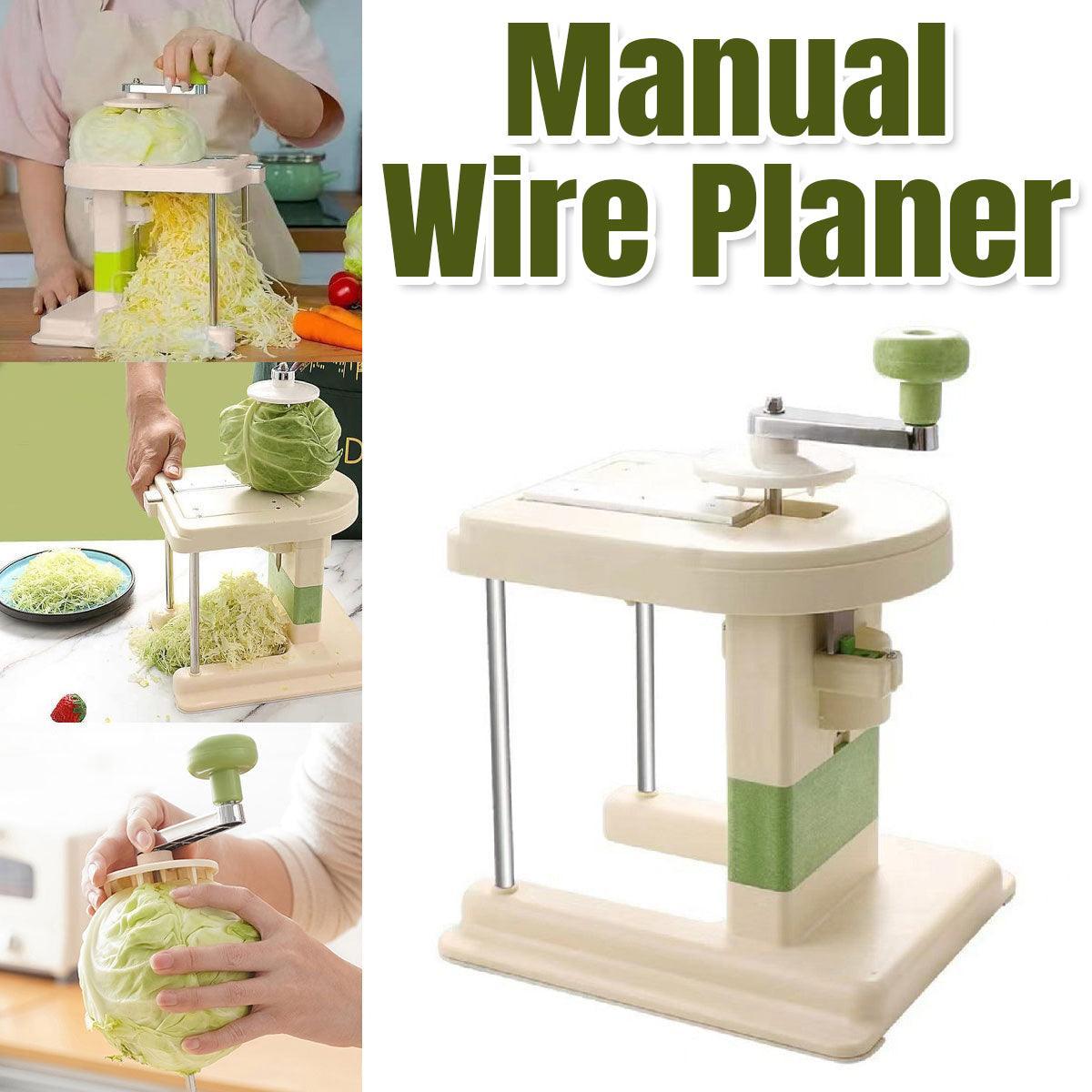 Hand Crank Vegetable Cutter Shredder Cabbage Slicer Household Grater Tool