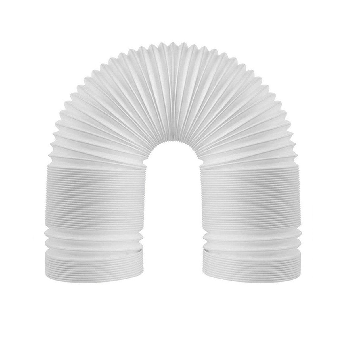 Portable Air Conditioner Exhaust Hose 13/15cm Extendable Vent Pipe PP Steel Wire - 2m x 15cm