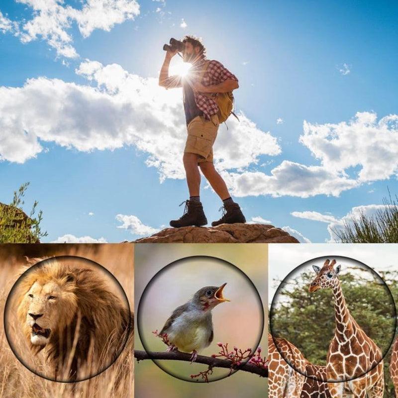 60X60 Day/Night Vision Binoculars Telescope 3000M Waterproof Outdoor Travel